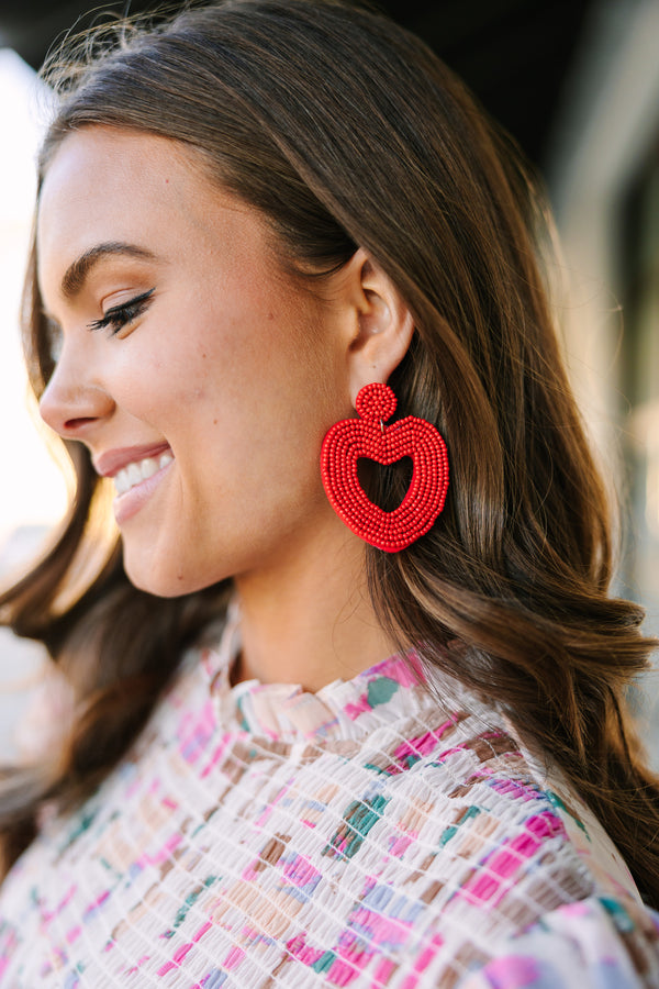 Amazon.com: Eclectic Era Glittery Red Heart Earrings, Handmade Studs,  Hypoallergenic Titanium Posts for Sensitive Ears, Perfect Valentine's Day  Girlfriend Gift, Sparkly Statement, Kawaii Love Earrings : Handmade Products